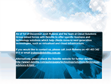 Tablet Screenshot of cloudsolutionsgroup.com.au